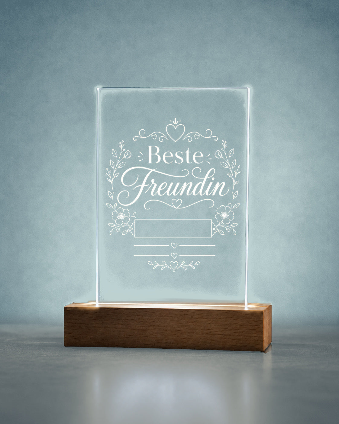 PersonalizePilot Acryl 11x18 pp-beleuchtetes-acrylschild-standard-beste-freundin-b77ff5fa-11x18 Freundschaft, Team & Verbundenheit Originalfoto v2.2