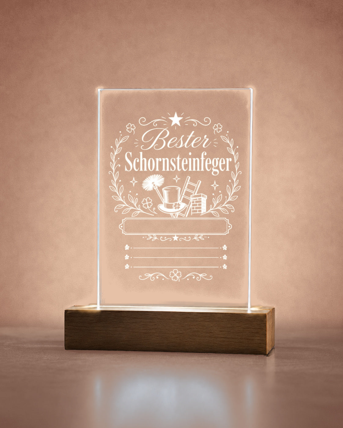 PersonalizePilot Acryl 11x18 pp-beleuchtetes-acrylschild-standard-bester-schornsteinfeger-e5722503-11x18 Handwerk, Beruf & Tatkraft Originalfoto v2.2